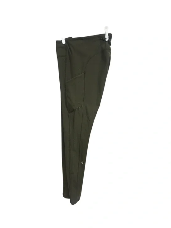 Lululemon Olive Green Leggings with Pockets - Picture 3 of 5